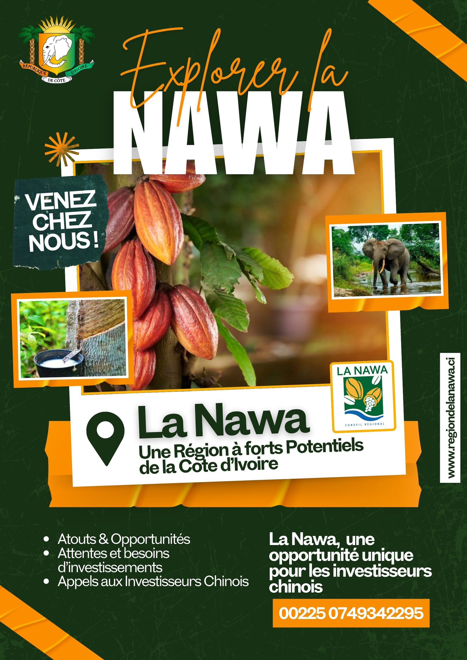 Plaquette de présentation du Conseil Régional de la NAWA